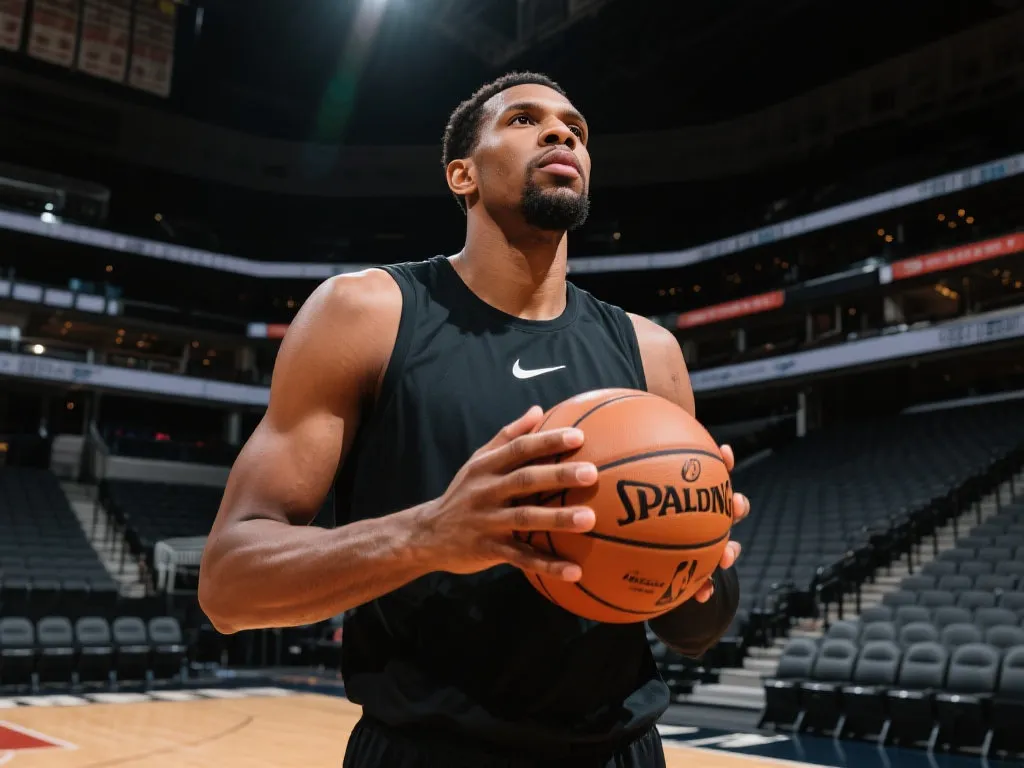 NBA球员沉思